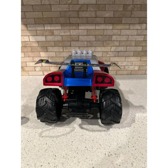 Spider-Man Turbo Boost R/C Buggy 1:14 Remote Control Car Jada Toys Marvel WORKS - Picture 4 of 6